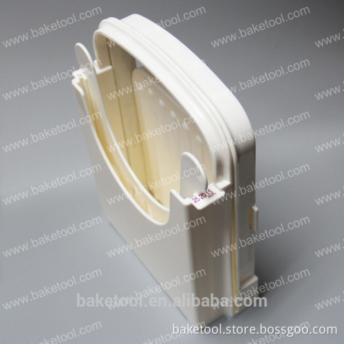 plastic multi-sized toast slicer,bread cutter mould for 25mm,20mm,15mm